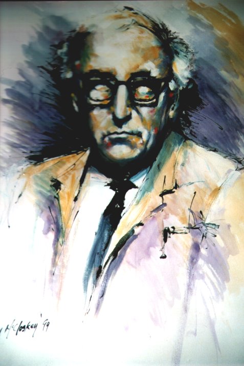 Patrick Kavanagh by Paul McCloskey